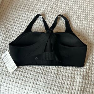 Athleta Phenomina high impact black plus size sports bra, 38D